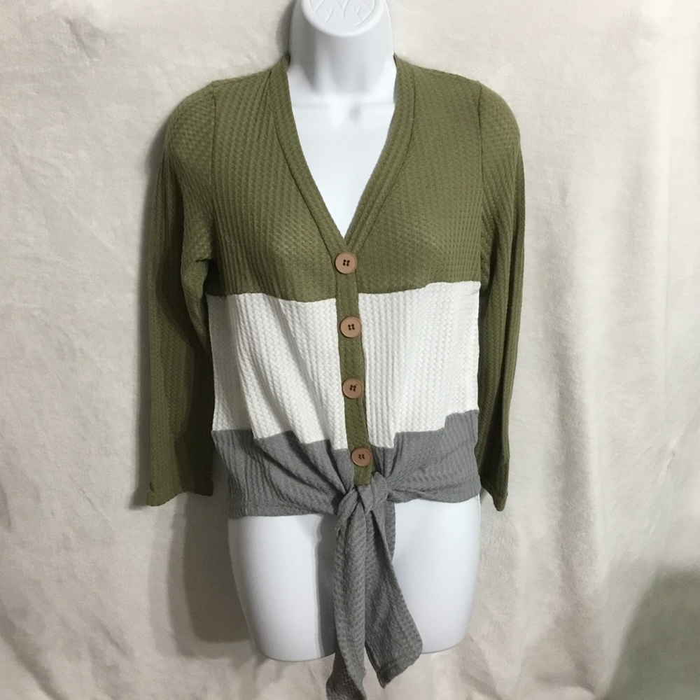 C+D+M Top w/Front Tie S/M🎖Host Pick🎖